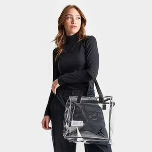 Nike Jordan Stadium Clear Tote Bag -14L- Fanny Hip Purse See Through 9A0847-023